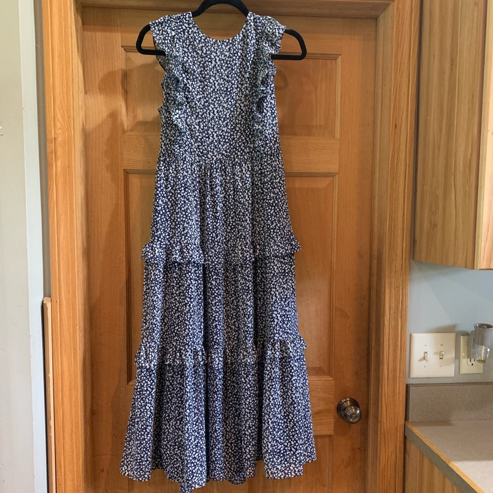 Summer sundress maxi dress - great for wedding or special event